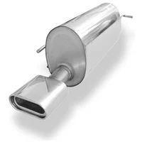 Endschalldämpfer FOX  63.5mm 160x80mm