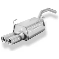 Endschalldämpfer FOX  55mm 2x80mm