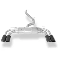 Cat-Back mit Klappensystem FOX  3" 2x106x71mm