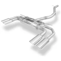 Cat-Back mit Klappensystem FOX  3" 2x106x71mm