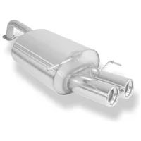Endschalldämpfer FOX  50mm 2x80mm