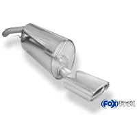 Endschalldämpfer FOX  55mm 135x80mm