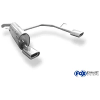 Endschalldämpfer FOX  55mm 135x80mm