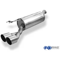 Endschalldämpfer FOX  55mm 2x90mm