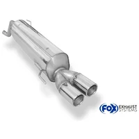 Endschalldämpfer FOX  45mm 2x76mm