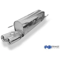 Endschalldämpfer FOX  45mm 2x76mm