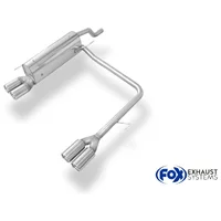 Endschalldämpfer FOX  45mm 2x76mm