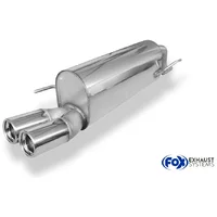 Endschalldämpfer FOX  45mm 2x76mm