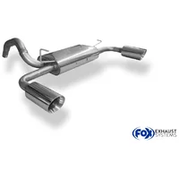 Endschalldämpfer FOX  2.35" 1x100mm