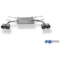 Endschalldämpfer FOX  2.35" 2x100mm