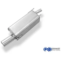 Endschalldämpfer FOX  45mm 1x90mm