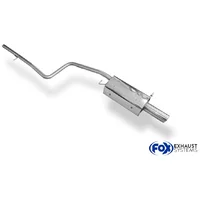 Endschalldämpfer FOX  50mm 1x90mm