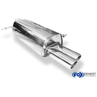 Endschalldämpfer FOX  50mm 2x70mm