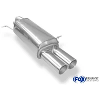 Endschalldämpfer FOX  63.5mm 2x90mm