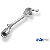 Endschalldämpfer FOX  63.5mm 1x90mm