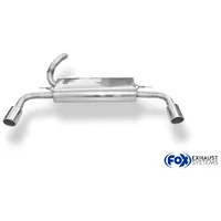 Endschalldämpfer FOX  55mm 1x90mm