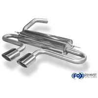 Endschalldämpfer FOX  63.5mm 2x115x85mm