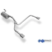 Endschalldämpfer FOX  50mm 106x71mm