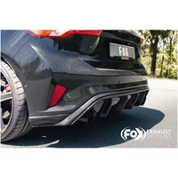 Endschalldämpfer FOX  2.75" 1x100mm für FORD FOCUS IV (HN) 2.3 ST EcoBoost 280 PS