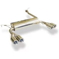 Endschalldämpfer FOX  50mm 2x80mm