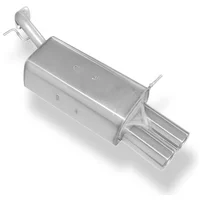 Endschalldämpfer FOX  45mm 2x80mm