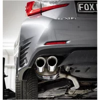 Endschalldämpfer FOX  63.5mm 2x90mm