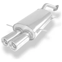 Endschalldämpfer FOX  50mm 2x80mm