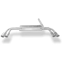 Endschalldämpfer FOX  63.5mm 2x88x74mm