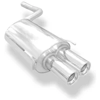 Endschalldämpfer FOX  55mm 2x80mm
