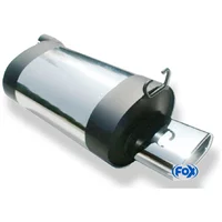 Endschalldämpfer FOX  2.75" 160x80mm