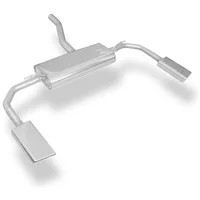 Endschalldämpfer FOX  63.5mm 145x65mm