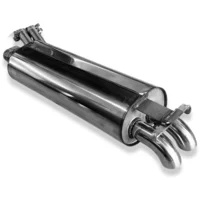Endschalldämpfer FOX  50mm 2x55mm