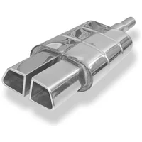Endschalldämpfer FOX  63.5mm 2x95x78mm