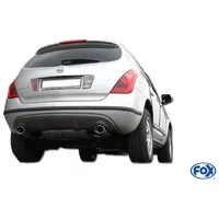 Endschalldämpfer FOX  63.5mm 140x90mm