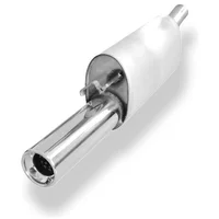 Endschalldämpfer FOX  50mm 1x90mm