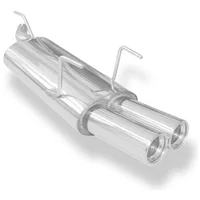 Endschalldämpfer FOX  2x80mm