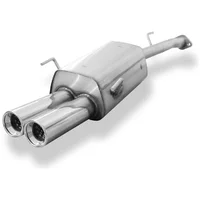 Endschalldämpfer FOX  50mm 2x80mm