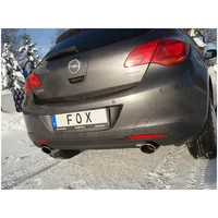Endschalldämpfer FOX  63.5mm 115x85mm