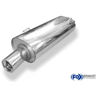 Endschalldämpfer FOX  45mm 1x90mm