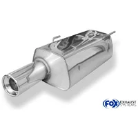 Endschalldämpfer FOX  45mm 1x90mm