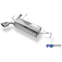 Endschalldämpfer FOX  63.5mm 135x80mm