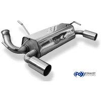 Endschalldämpfer FOX  63.5mm 1x90mm