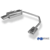 Endschalldämpfer FOX  55mm 135x80mm