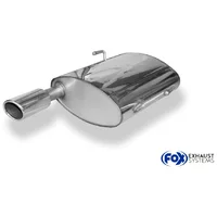 Endschalldämpfer FOX  45mm 88x74mm