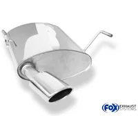Endschalldämpfer FOX  45mm 106x71mm