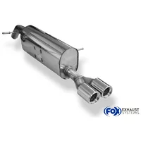 Endschalldämpfer FOX  55mm 2x76mm