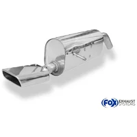 Endschalldämpfer FOX  55mm 145x65mm