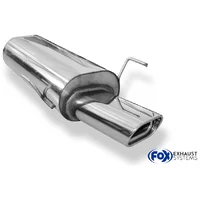 Endschalldämpfer FOX  50mm 135x80mm