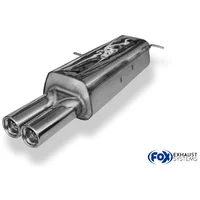 Endschalldämpfer FOX  55mm 2x76mm