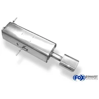 Endschalldämpfer FOX  55mm 135x80mm